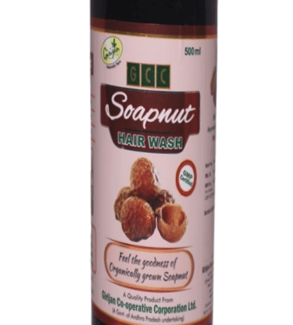 NLR URBAN GCC Organic Soapnut Hair Wash 500ml - Natural Cleanser for Healthy Hair
