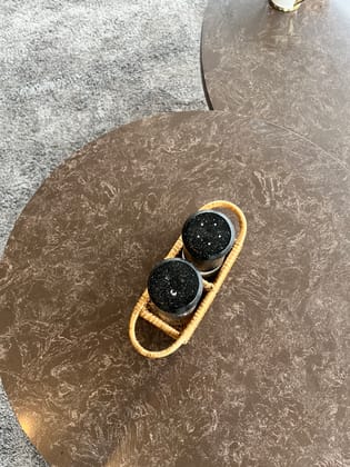 Rattan Salt and Pepper Tray