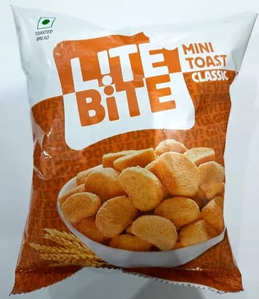 lite bite mini toast classic 250 gram