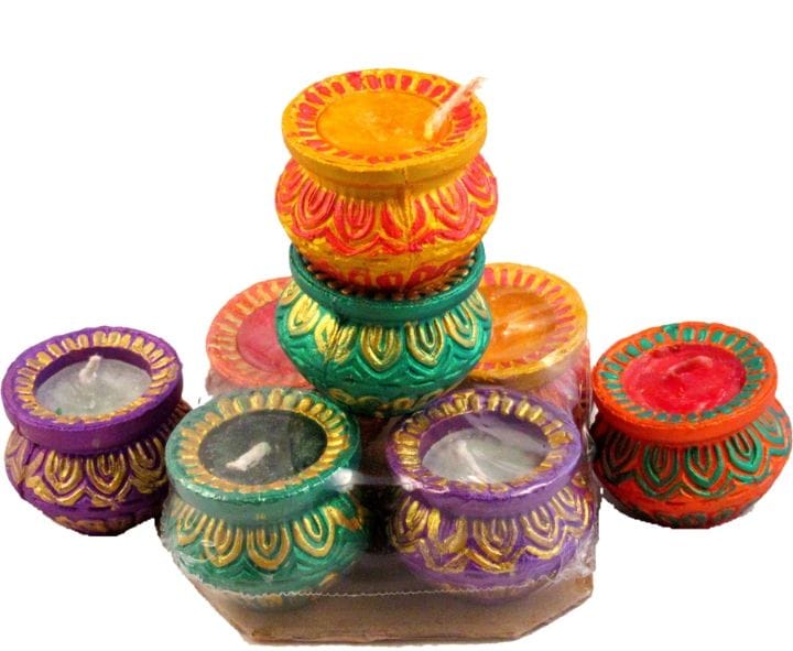 Beautiful Terracotta Matki Table Diya