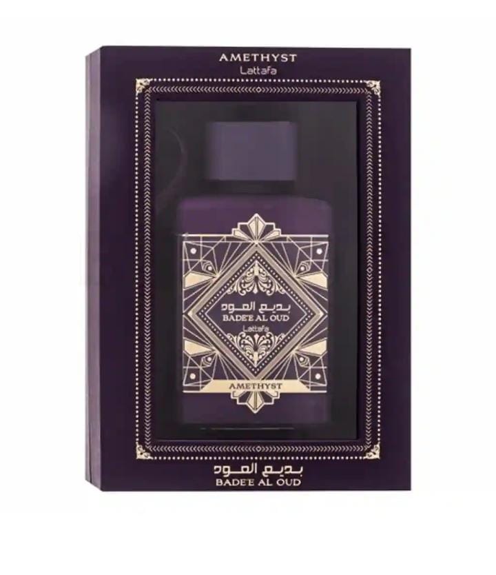 Lattafa Badee Al Oud Amethyst Eau De Parfum | Unisex | 100ml Long-Lasting Luxury Fragrance
