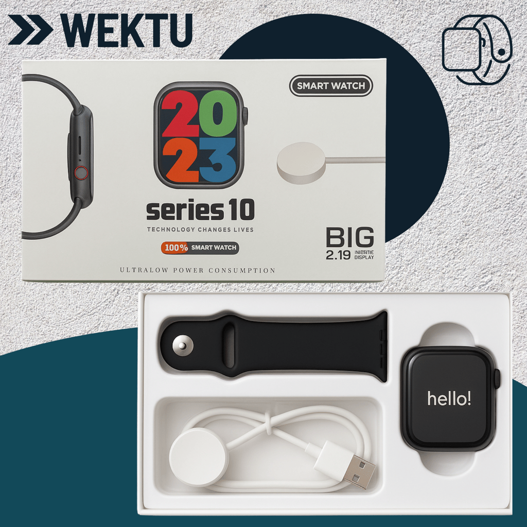 WEKTU Smart Watch Series 10 with 2.19" Display
