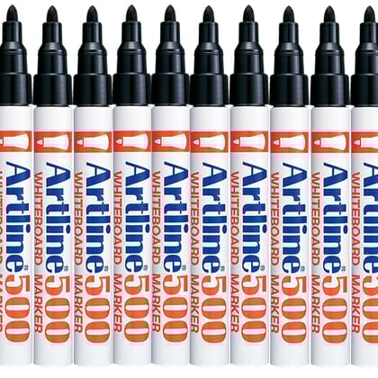 500 Whiteboard Marker – Smooth, Quick-Dry & Easy to Erase | Pack of 10