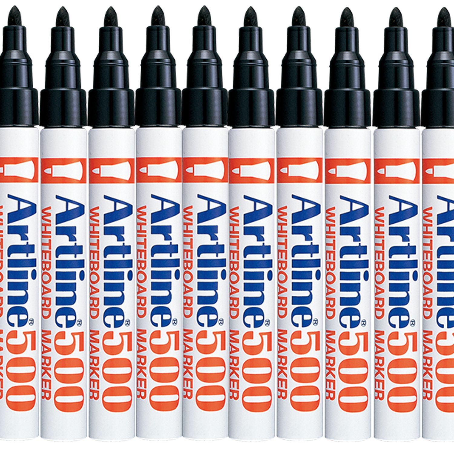 500 Whiteboard Marker – Smooth, Quick-Dry & Easy to Erase | Pack of 10