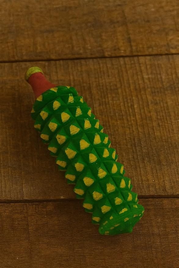 ECOCASK Wooden Accupressure Karela Hand & Foot Massager Pain Relief Massager Multi Purpose Body Massager - Green