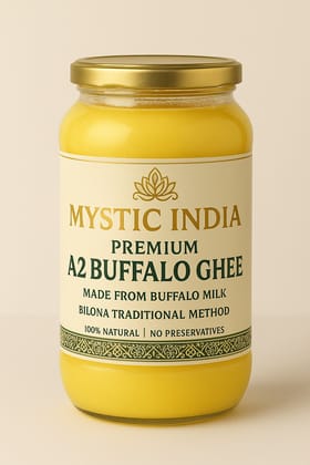 MYSTIC INDIA PREMIUM A2 BUFFLOW GHEE  (pack of 4)