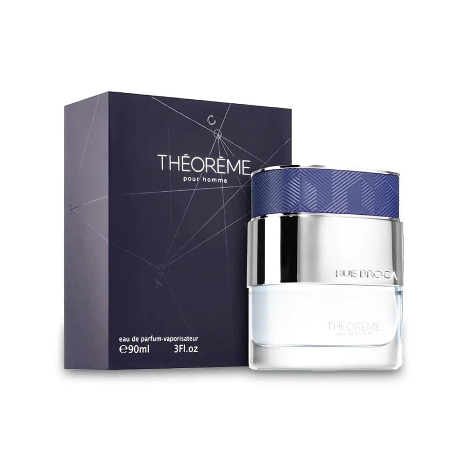 Rue Broca Theoreme Pour Homme Eau De Parfum – Long-Lasting Luxury Fragrance for Men – 90ml