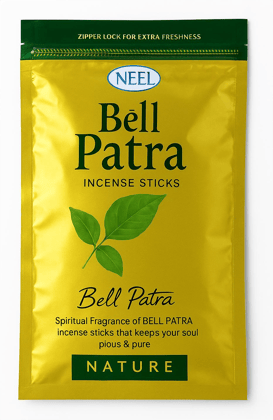 Neel Bell Patra Spiritual Incense Sticks with Zipper Lock for Freshness pack of 2