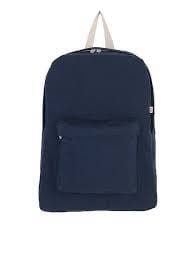 Stylish Navy Blue Minimalist Everyday Backpack