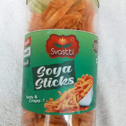 Svastti Soya Sticks | Crispy & Tasty Savory Snack | No Maida, Preservatives, Palm Oil
