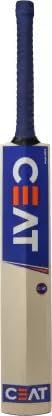 TEKNAXO | CEAT Gripp Master JR - English Willow Cricket Bat Size 5 Color Blue (930-1000 g) Pack of 1