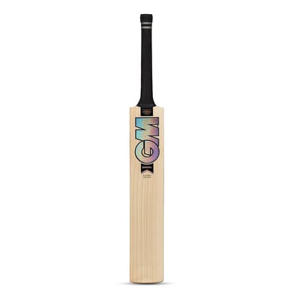 TEKNAXO | GM Chroma Players Edition English Willow Professional Cricket Bat | Ready to Play | Lightweight | Short Handle, Multicolor