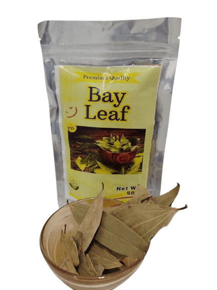 Premium Quality Whole Bay Leaf Spice Pouch, 50g