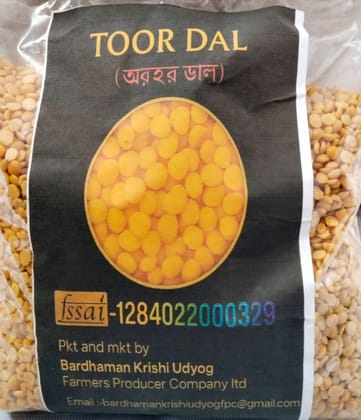Premium Toor Dal (Arhar Dal) by Bardhaman Krishi Udyog - High Protein Lentils