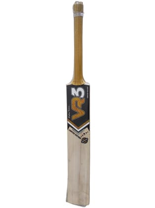 VR3 English Willow Cricket Bat, Grade A+ Professional, Natural Wood, 82.5 cm Length, 1200g