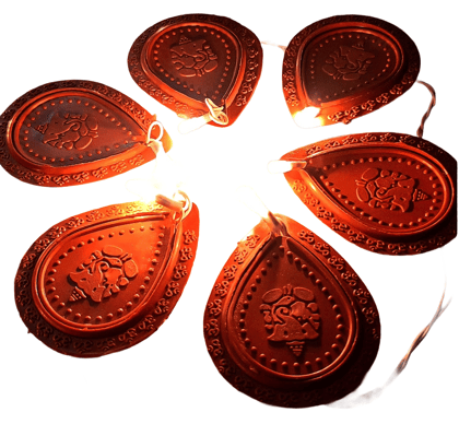 LED Diya 21 String Lights for Festive Decor, Diwali decor