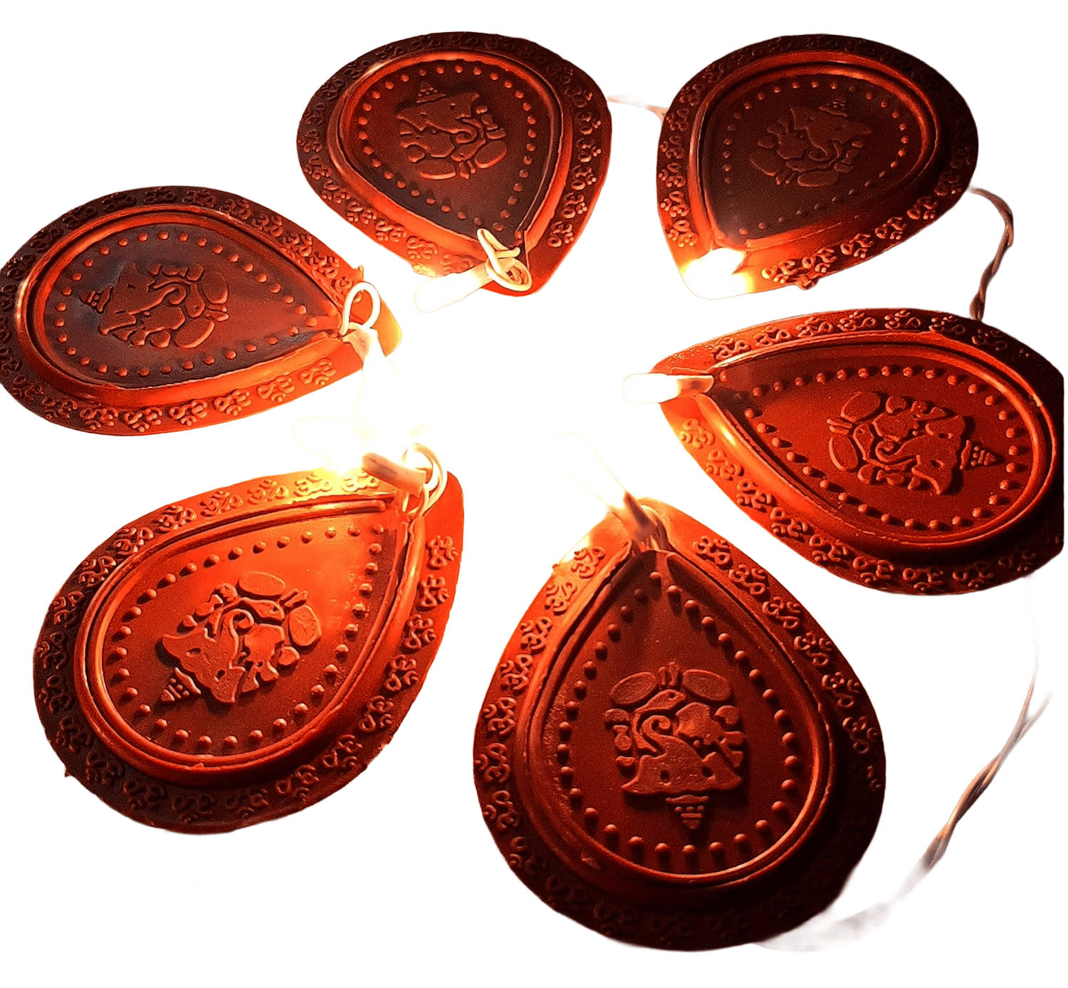 LED Diya 21 String Lights for Festive Decor, Diwali decor