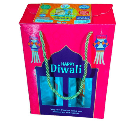 Gift hamper is ready with Millet biscuits and millet namkeen to give healthy gifts to your loved ones this festival
