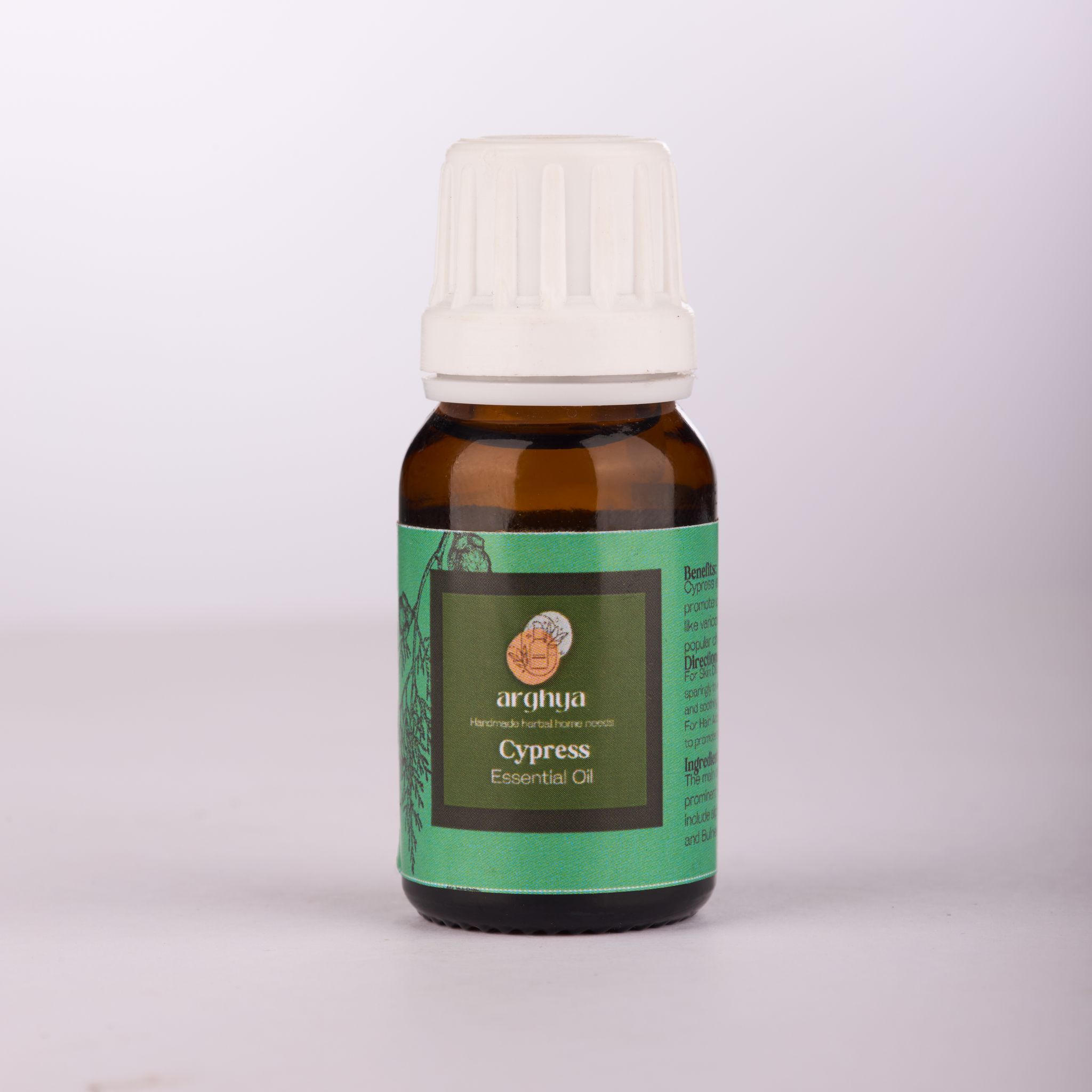 arghya Cypress Essential Oil - Handmade Herbal Home Needs