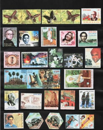 Shobhaphila's MNH Commemorative Year Pack stamps 2008 (79 Nos.)