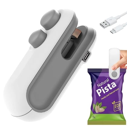 Sealing Clip - Portable Mini Sealing Machine Handheld Packet Sealer for Food, Snacks, Chips, Fresh Storage, Plastic Bag Sealing Machine, Multicolor