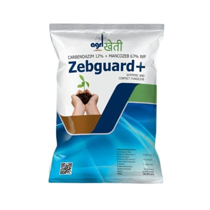 Zebguard+ Agrikheti(Carbendazim 12% + Mancozeb 63% WP) 1Kilogram