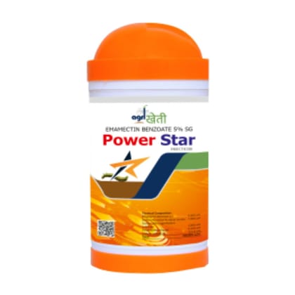 Power Star-Agrikheti(Emamectin Benzoate 5% SG) 500Gram