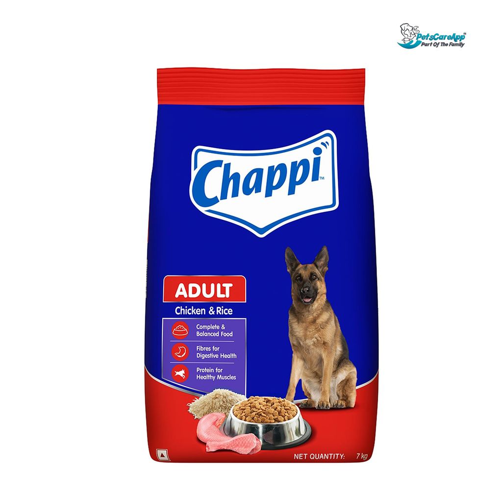 Chappi Adult (1+ Years) Dry Dog Food, Chicken & Rice