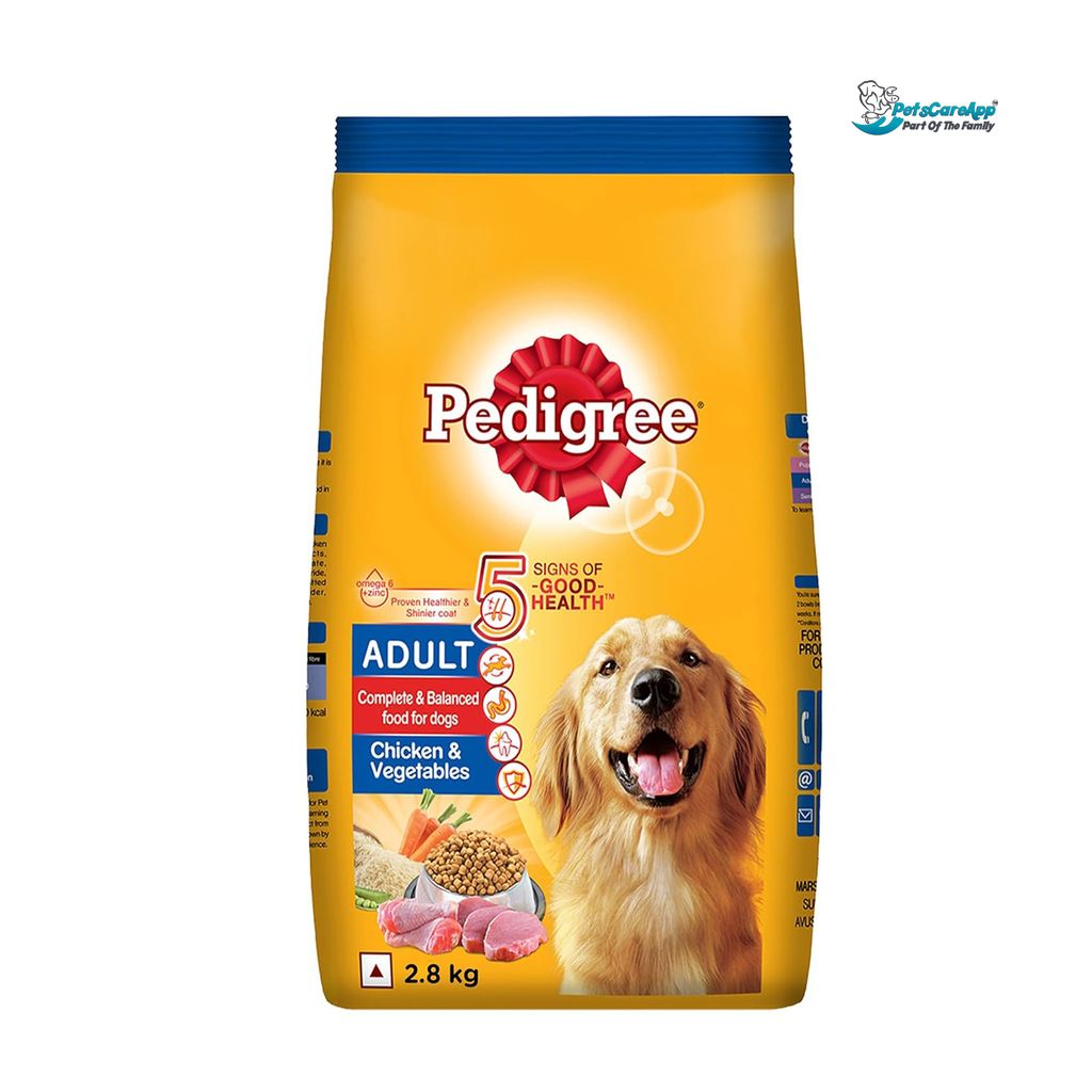 Pedigree Adult Dry Dog Food, Chicken & Vegetable
