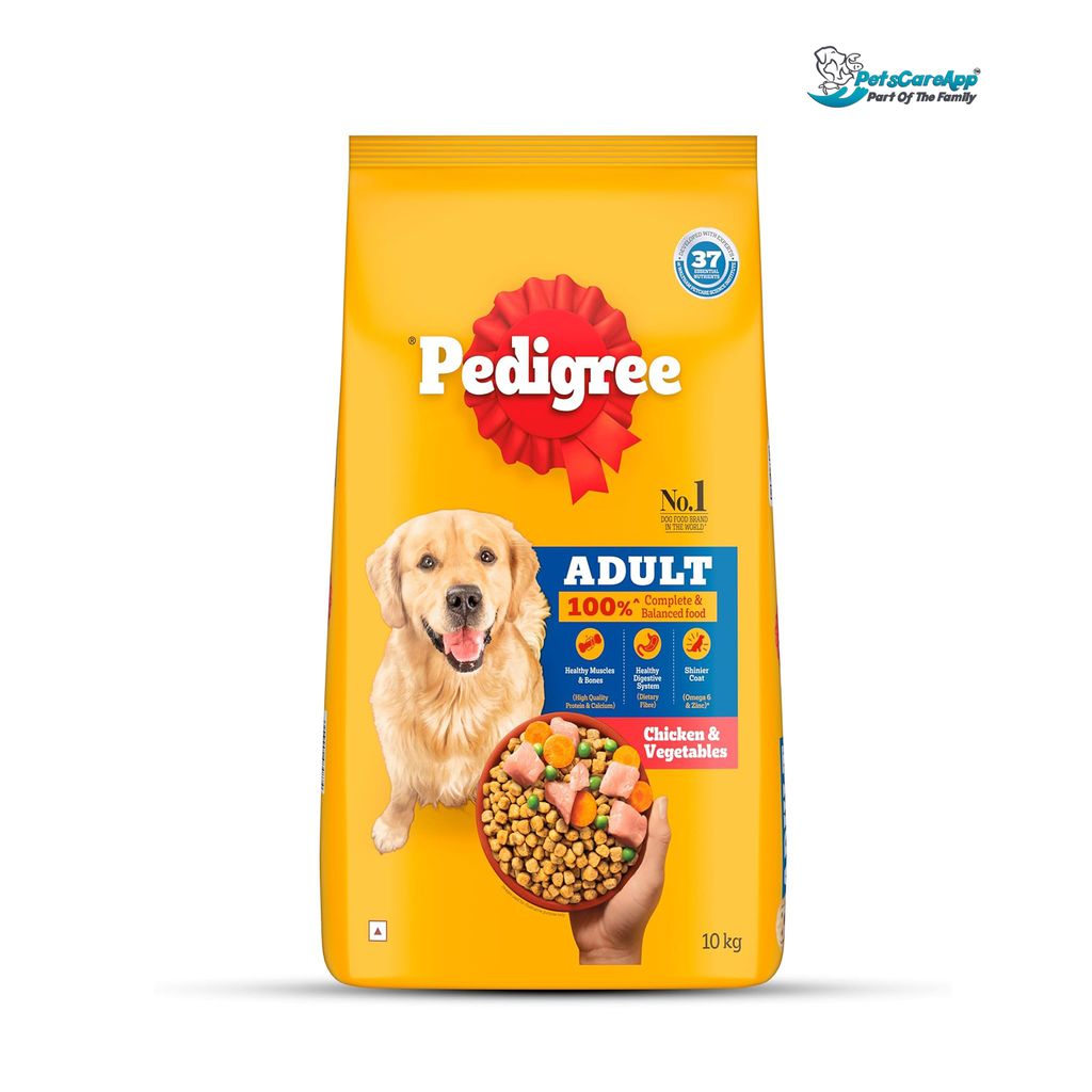 Pedigree Adult Dry Dog Food, Chicken & Vegetable