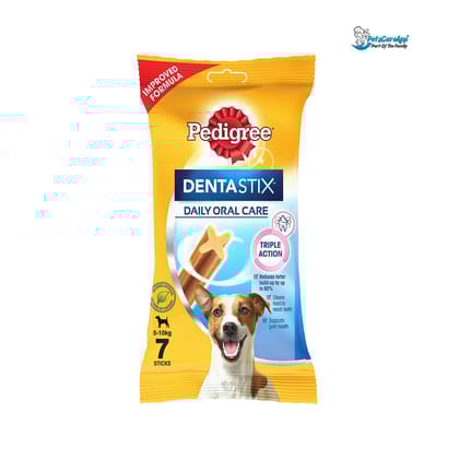 Pedigree Dentastix Oral Care Dog Treat Stick, Adult Small Breed