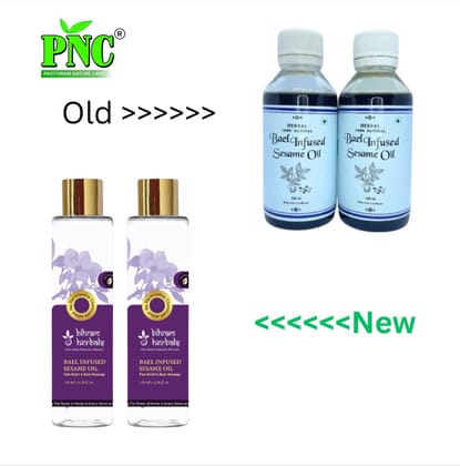 PNC-Beal Infused Seasame Oil 120ml. Way To Body Pain Relief Management