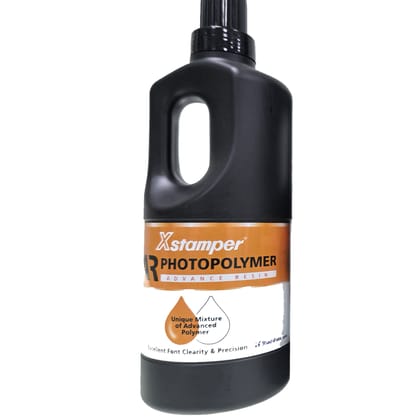 Xstamper Advance Resin Polymer – 1kg | Premium UV Curable Liquid for Rubber Stamp Making
