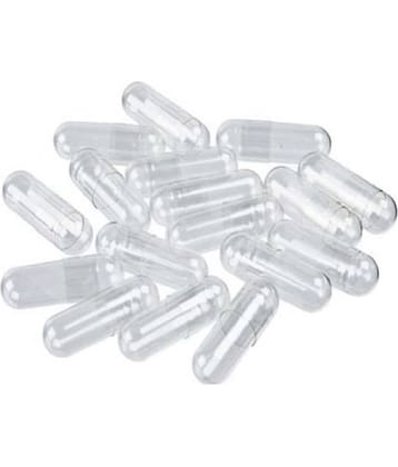 BioMed Empty Gelatin Capsules 00 colorless Capsule 1000 no.s