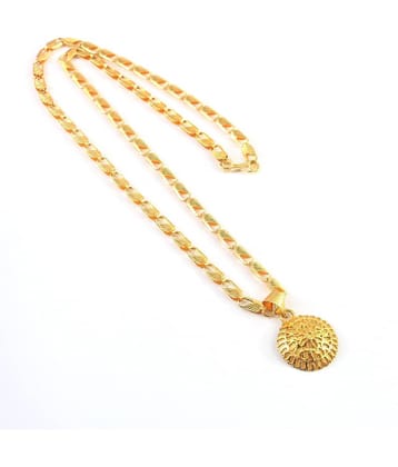 Jewar Mandi - Gold Pendant ( Pack of 1 )