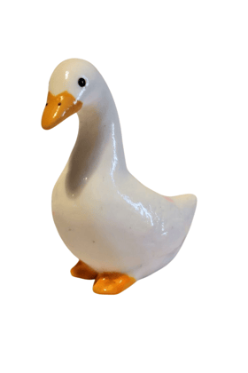 Hand-Crafted Ceramic Duck Figurine Hand-Crafted Ceramic Duck Figurine