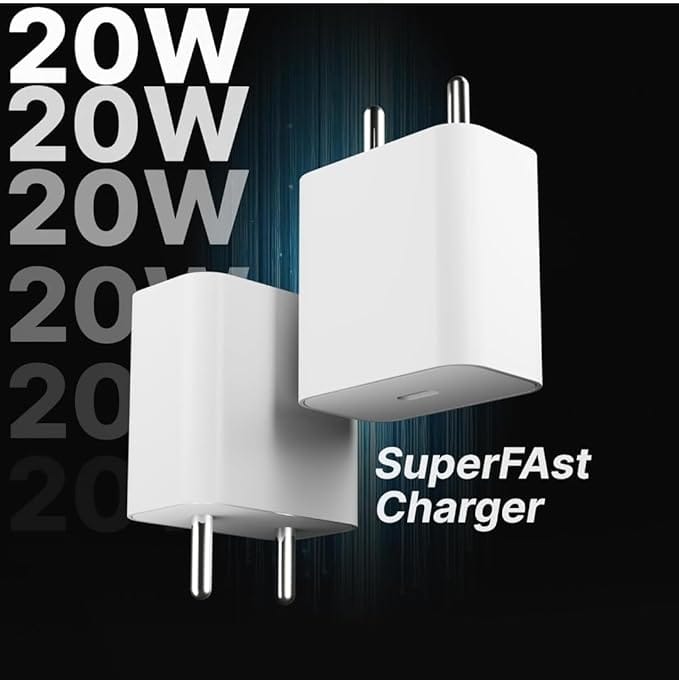 20W Charger Type C Adapter for iPhone 16/16 Plus/16 Pro/16 Pro Max, 15/15 Plus/15 Pro/15 Pro Max, 14/13/12/11 Series with PD 3.0 USB-C 20 Watt Fast Charging Adapter