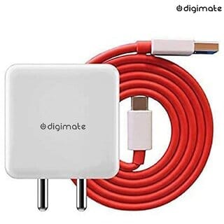 Digimate 20W Type C Fast Charging Adaptor with USB to Type C Cable, Compatible with All Type-C Devices
