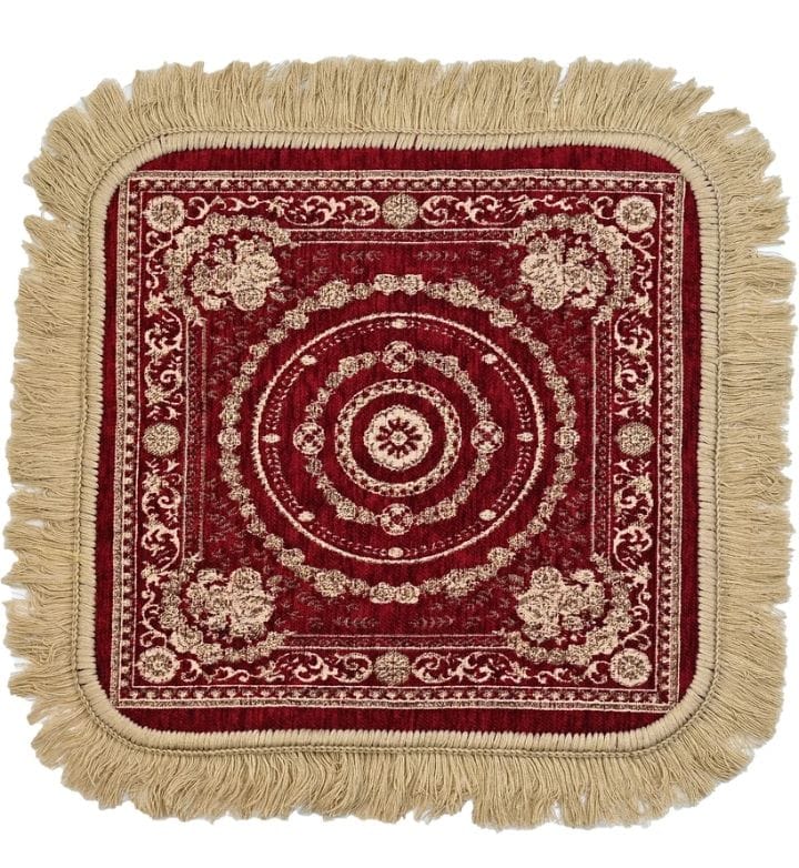Red Velvet Prayer Mat 