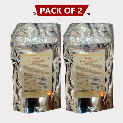 Dugariwale Organic Turmeric Powder (Pack of 2) Dugariwale Organic Turmeric Powder (Pack of 2)