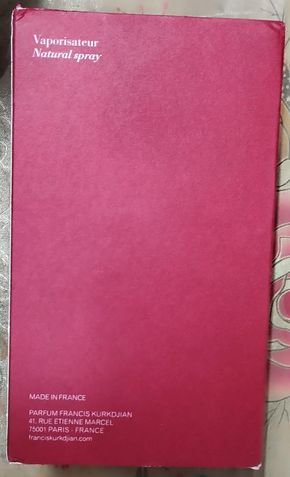 Baccarat Rouge 540 Extrait de Parfum Maison Francis Kurkdjian for Unisex 200ml