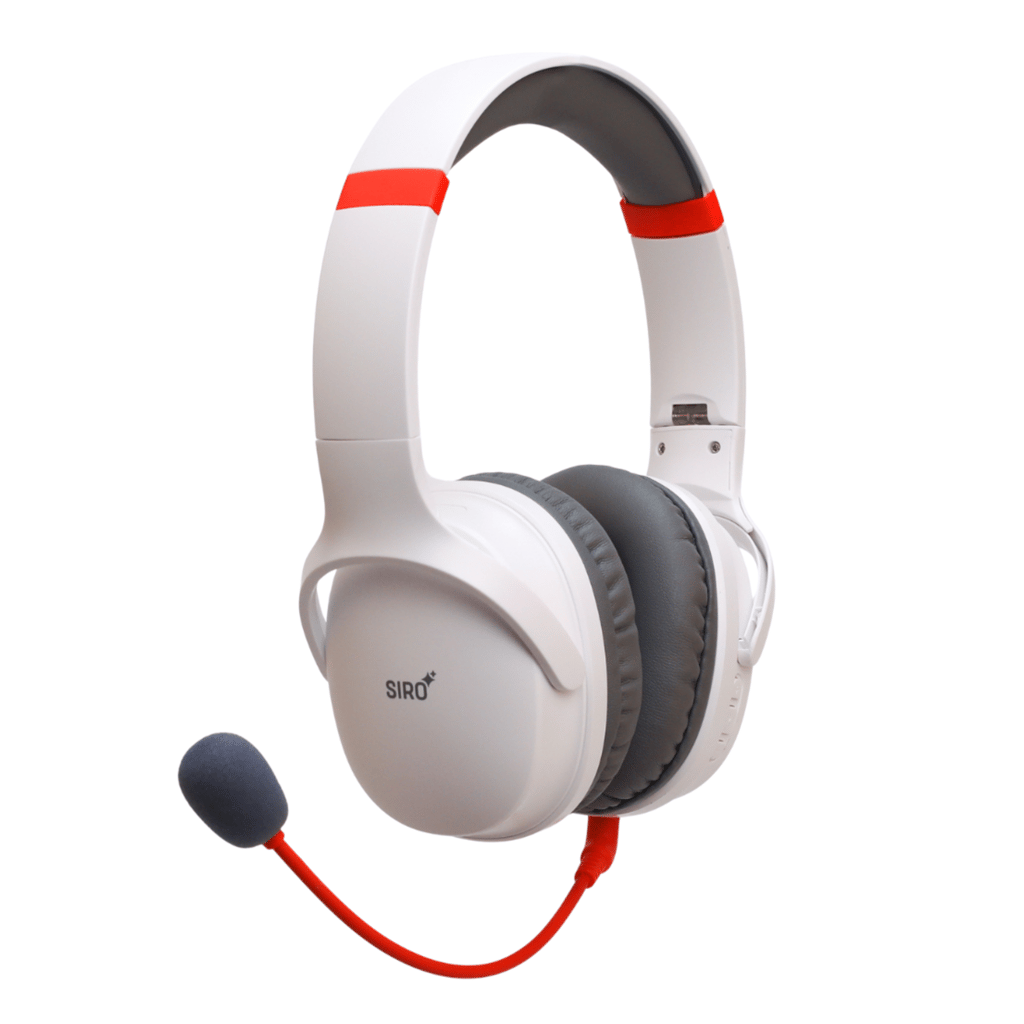 SIRO Smart Learning Headphones with External Mic with Voice Reflexology Technology for Real Time Voice feedback, Bluetooth Over Ear Headphones, Adaptive fit & easy controls, Safe Listening Volume