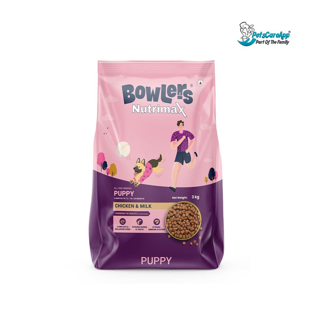 Bowlers Nutrimax Puppy Dry Dog Food  Chicken & Milk
