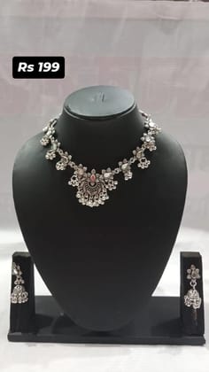 Imitation Necklace with Earring