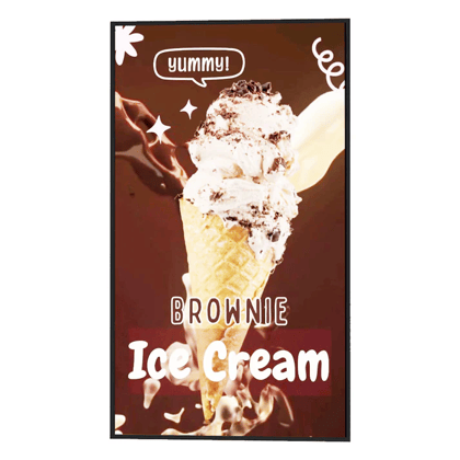  32” Ultra Slim Wall Mount Digital Signage Display