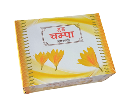 Shudh Champa Incense Sticks Wholesale Pack (12x35g)