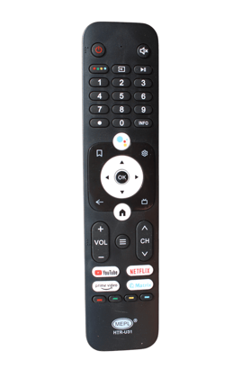 V3Deals Compatible with Haier TV Google TV Remote Original | Non-Voice | Match Each Button Before Purchase | Exactly Same Remote Will Work Only (Haier HTR-U31)