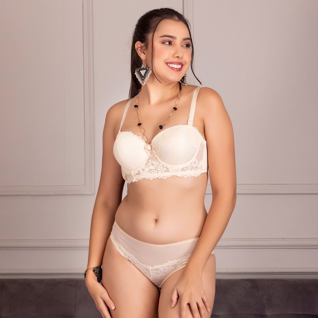 Premium Women Venus Fancy Bridal Bra Panty Set 2025 at ShopCircuit | ONDC