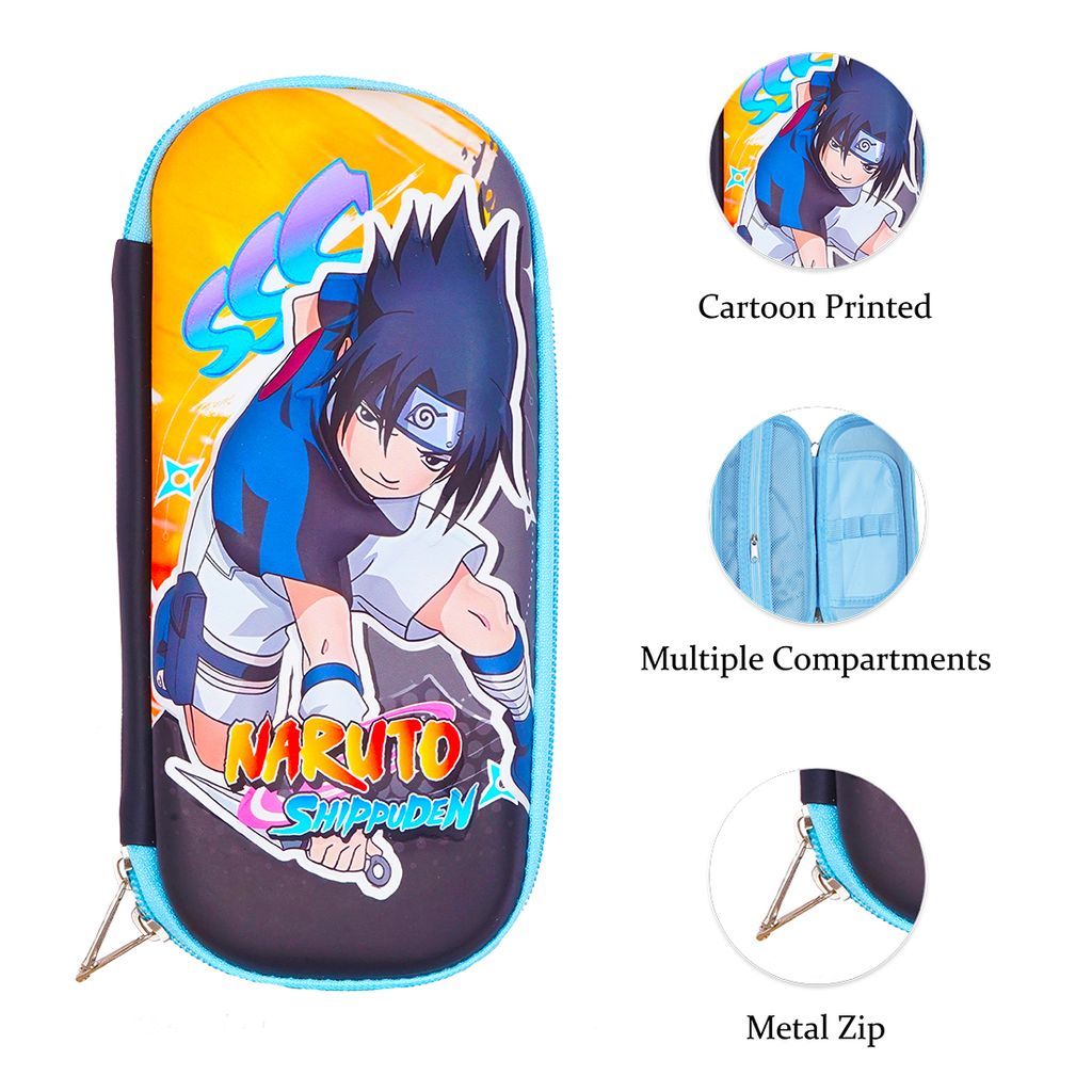 Naruto Pencil Pouch | Kids Stationery Pouch | Kids Pencil Case Organizer for School | Pencil Pouch | Cartoon Pencil Pouch | Pencil Case | Personalised Pencil Case | Pencil Bag | Cute Pencil Cases | Large Pencil Case | Small Pencil Case