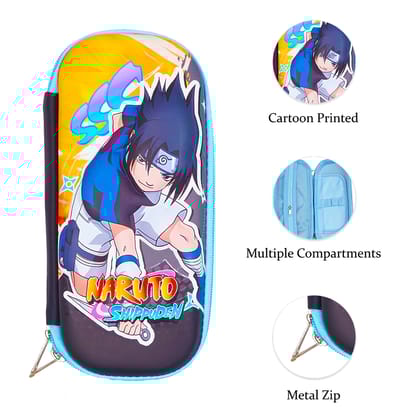 Naruto Pencil Pouch | Kids Stationery Pouch | Kids Pencil Case Organizer for School | Pencil Pouch | Cartoon Pencil Pouch | Pencil Case | Personalised Pencil Case | Pencil Bag | Cute Pencil Cases | Large Pencil Case | Small Pencil Case